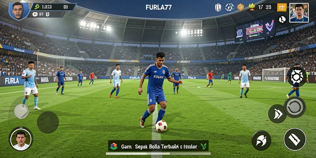 Tampilan gameplay mendebarkan dari FURLA77 yang menggugah semangat.