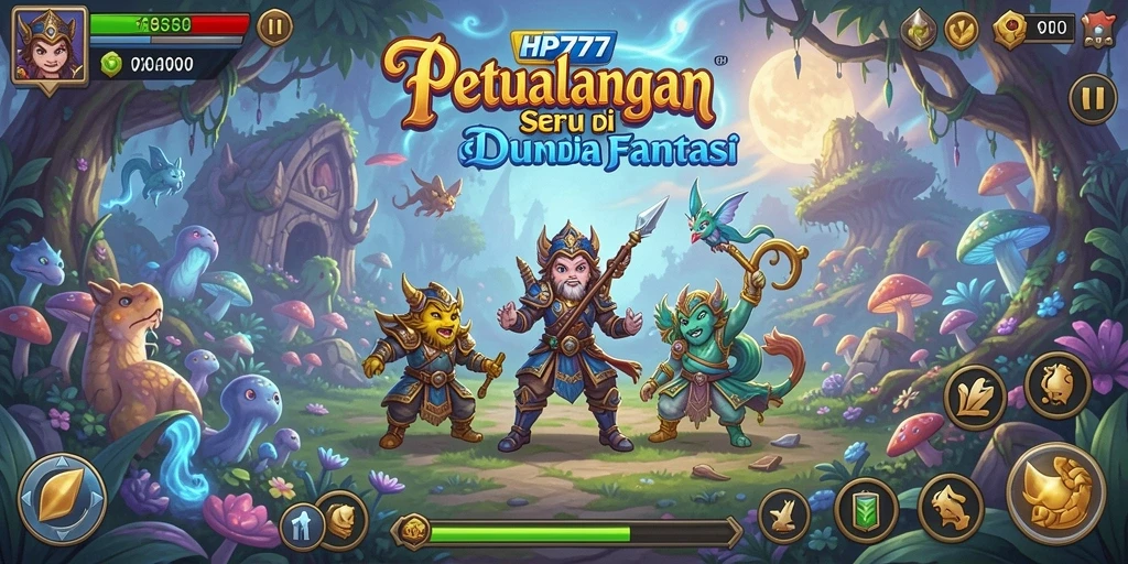 Tampilan gameplay HP777 yang memukau dan mendebarkan.