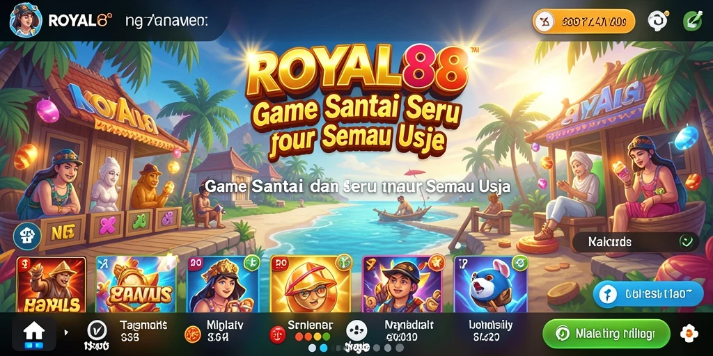 Tangkapan layar gameplay ROYAL88 menampilkan aksi seru dan grafis yang menawan.