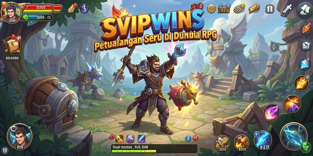 Gameplay seru dengan pertarungan epik dan petualangan menantang.
