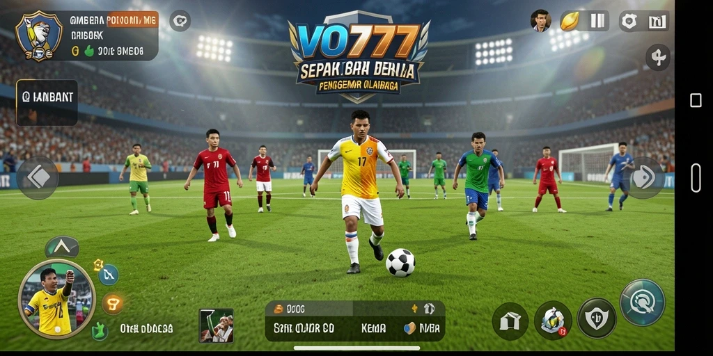 Tampilan gameplay VO777 yang dinamis dan mengasyikkan di lapangan.